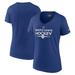 Women's Fanatics Branded Blue Toronto Maple Leafs Authentic Pro V-Neck T-Shirt