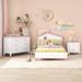 Red Barrel Studio® Emyli Bedroom Set Wood/Stainless Steel in Pink | Twin | Wayfair B449C9686D3D4B86B122C6268F85CACA