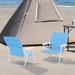 Rosecliff Heights Buckhalter Folding Beach Chair Metal in Blue | 24 H x 22 W x 16.5 D in | Wayfair DFCA9EB4B5D445EDBCDE5AA29F09C75D