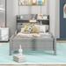 Red Barrel Studio® Zacek Bed Wood in Gray | 31.3 H x 58.1 W x 87 D in | Wayfair 81832ABCF6FC46DBB82474131143922F