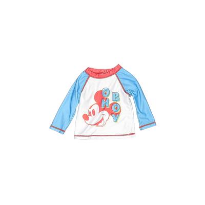 Disney Baby Rash Guard: White Sporting & Activewear - Size 6-9 Month