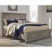 Signature Design by Ashley Lettner Light Gray Storage Bed