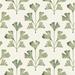 Almond & Fern Cat Coquillette Gingko Peel and Stick Wallpaper