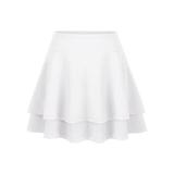 Arshiner Girls Running Skirts with Pocket Shorts Athletic Golf Skorts Activewear Running Workout Sports Tennis Skirt White