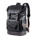 Men s Leather Backpack Shoulder Bag Weekender Travel School Laptop Bags Daypack