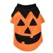 Biplut Pet Cosplay Costume Pumpkin Shape Keep Warmth Two-leg Fun Pet Dogs Cats Cardigan Outfits Pet Accessories (Pumpkin Color S)