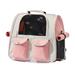 Cat Backpack Carrier Portable Dog Cat Carrier for Traveling Walking Outdoor Use Pink