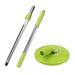 Ploknplq Home Essentials Mop Spin Mop Pole Handle Replacement for Floor Mop 360 No Foot Pedal Version Green Cleaning Supplies