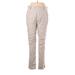 H&M Dress Pants - Super Low Rise: Ivory Bottoms - Women's Size 34