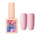 Beppter Nail Polish Nail Decoration DIY Nail Lacquer Easy Peel Nail Lacquer Top & Base Coat Water Based Nail Lacquer And Ladies Girl Decorative Products Solid Nail Lacquer 15ml