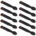 10pcs Double Ended Eye Shadow Stick Makeup Blending Sponge Professional Makeup Brushes Makeup Brushes Black Disposable Eyeshadow Brush Women Eyeshadow Brush Makeup Tool Black Miss