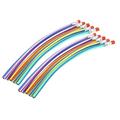 Ploknplq School Supplies Pencils Children S School Entertainment Colorful Stripe Soft Curved Magic Pencil Office Supplies