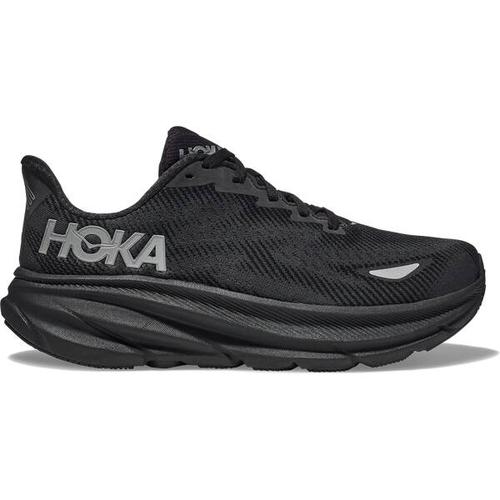 HOKA Damen Laufschuhe CLIFTON 9 GTX, Größe 40 in Schwarz