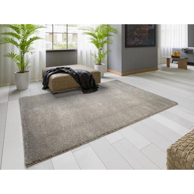 Teppich OCI DIE TEPPICHMARKE "NEW VILLA MELANGE, auch als Läufer", braun (hellbraun), B:120cm H:20mm L:170cm, Polypropylen (PP), Teppiche, dicht maschinell gewebt, strapazierfähig, uni, alle Wohnräume Image