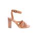Soludos Heels: Tan Shoes - Women's Size 6 1/2