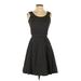 Calvin Klein Casual Dress: Black Dresses - Women's Size 4 Petite