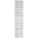 White 96 x 24 x 0.875 in Indoor Area Rug - Martha Stewart Rugs Rectangle Martha Stewart Area Rug Polypropylene | 96 H x 24 W x 0.875 D in | Wayfair