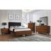 Corrigan Studio® Granbury Upholstered Platform 4 Piece Bedroom Set in Brown | 53 H in | Wayfair 428FFE3EA71F4076A7C71581F66B2805
