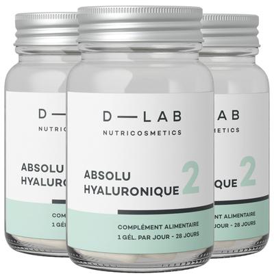 D-Lab Nutricosmetics - Absolu Hyaluronique Réhydratation profonde 28 un