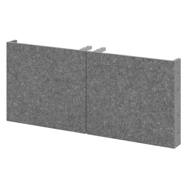 HAMMERBACHER Akustiktürenpaar »Flexwall« 1 OH grau, 75x0.6 cm Image
