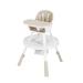 6 in 1 Baby High Chair Infant Activity Center with Height Adjustment - 26" x 25" x 36.5" (L x W x H)