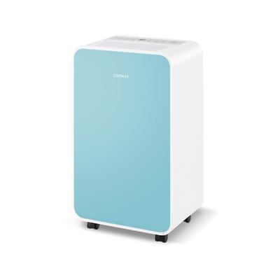 32 Pints/Day Portable Quiet Dehumidifier for Rooms up to 2500 Sq. Ft - 11" x 7.5" x 20"