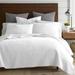 Cross Stitch Bright White Full/Queen Quilt Set - Levtex Home