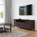 WYNDENHALL Halifax SOLID WOOD 72 inch Wide Transitional TV Media Stand For TVs up to 80 inches - 72"w x 19"d x 26" h
