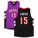 "Vince Carter Toronto Raptors Autographed Purple 1999-00 Mitchell & Ness Swingman Jersey"