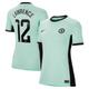 "Chelsea WSL Nike Third Stadium Shirt 2023-24 - Womens with Lawrence 12 printing"