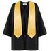 Boys Girls Preschool Kindergarten Unisex Graduation Gown Set With Graduation Sash Without Cap For Child Size 2-12 Years