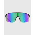 Red Bull SPECT Eyewear DAKOTA-008 Black/Green Sunglasses smoke with green mirror