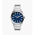 Fossil Men's Everett Three-Hand Date Stainless Steel Watch