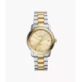 Fossil Women's Fossil Heritage Automatic Two-Tone Stainless Steel Watch