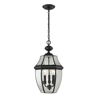 Evanston Indoor/Outdoor Pendant - Antique Nickel - Frontgate