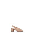 CINZIA VALLE Sandalo donna beige in suede