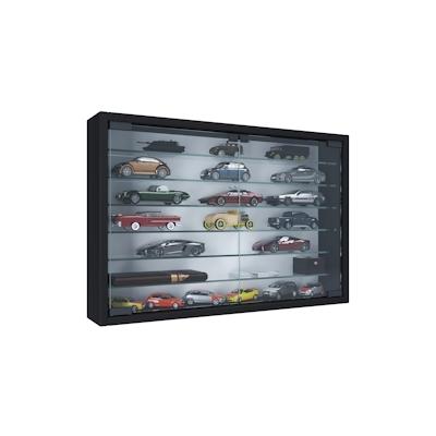 VCM Hängevitrine Wandvitrine Mandosa XL Schwarz