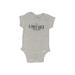 Onesies Short Sleeve Onesie: Gray Bottoms - Size 6-9 Month