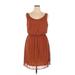 Seventh Day Casual Dress: Brown Dresses - Women's Size X-Large