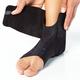 BIOSKIN Compression Ankle Brace With Gel for Sprained Ankle, Swollen Ankle and Post-Op Recovery, M-L
