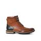 Joe Browns Men's Tonal Leather Brogue Boots Ankle, Tan Multi, 8 UK