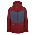 Ziener Herren TRIGLAV Ski-Jacke/Freeride | PFC frei, Wolle, wattiert, red cabin, 60