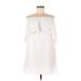 Lucy Paris Casual Dress: White Dresses - New - Women's Size Medium