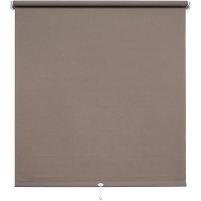 Springrollo LIEDECO "Uni" Gr. 4, braun (coffee, bitte auswählen), B:242cm H:180cm, Kunststoff, Metall, Polyester, Rollos, Rollowelle 36 mm, starke Feder Image