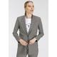 Jerseyblazer DELMAO Gr. 40, braun (braun kariert) Damen Blazer