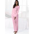 Pyjama ARIZONA Gr. 44/46, rosa (rosa, sterne) Damen Homewear-Sets Pyjamas