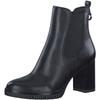 Chelseaboots TAMARIS, Damen, Gr. 40, schwarz, Lederimitat, Elastischer Einsatz, unifarben, elegant, Schuhe, mit beidseitigen Stretcheinsatz