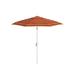 Arlmont & Co. Nacoma 7'6" Market Umbrella Metal in Orange/Yellow | 95.5 H x 90 W x 90 D in | Wayfair 45CAFD8B643B4C8695DDBA9C1968126C