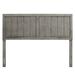 Modway Robbie Headboard Wood in Gray | 54 H x 41.5 W x 2 D in | Wayfair 889654163824