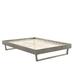 Modway Panel Bed Upholstered in Gray | 58 H x 63.5 W x 82.5 D in | Wayfair 889654163671